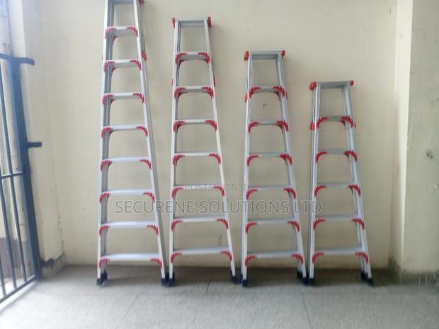 Aluminium Twin Sided Multiple a Types Step Ladder - thumbnail 9