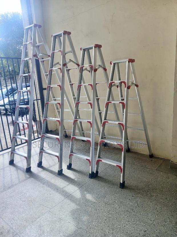 Aluminium Twin Sided Multiple a Types Step Ladder - thumbnail 10