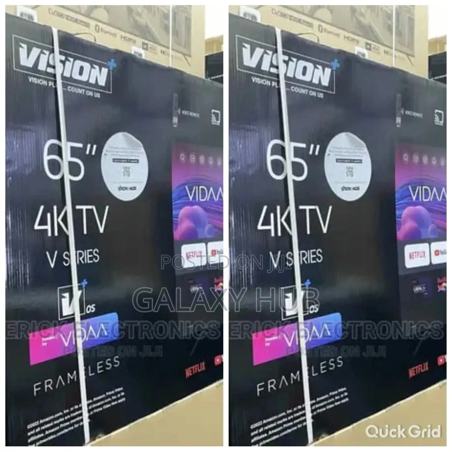 Vision 65 Inches Smart Android Tv