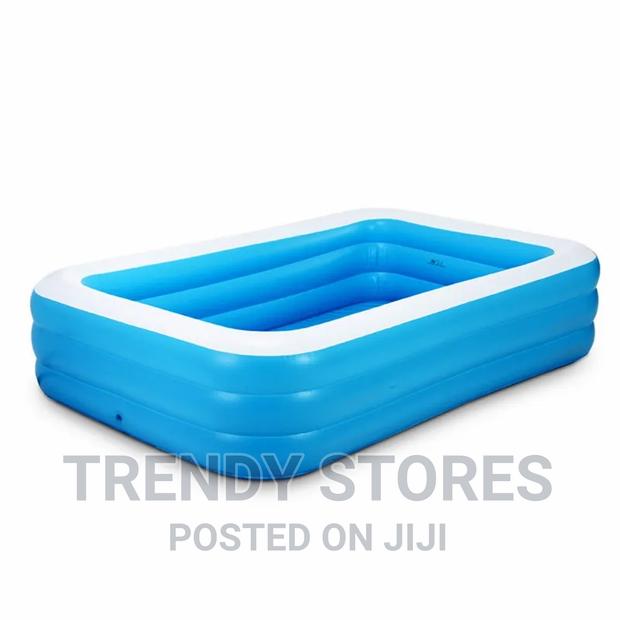 Inflatable Baby Pool With Basket Ball Hoop - thumbnail 2