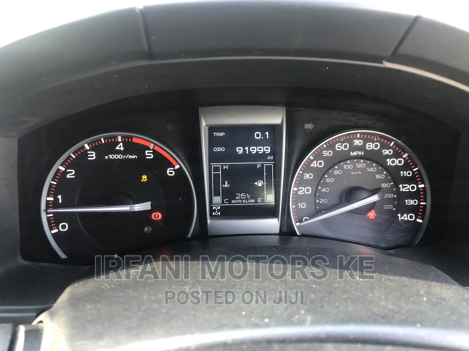 Isuzu D-MAX 2016 Black