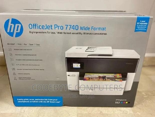 HP Officejet Pro 7740 All-in-One Printer - main view