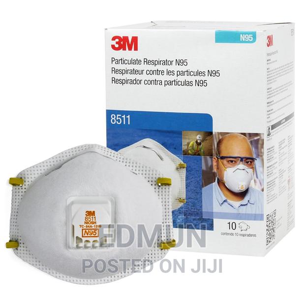 3M N95 8511 Masks With Respirator - thumbnail 3