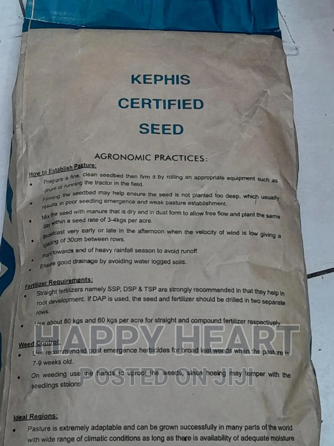 Boma Rhodes Pasture Seed 1kg
