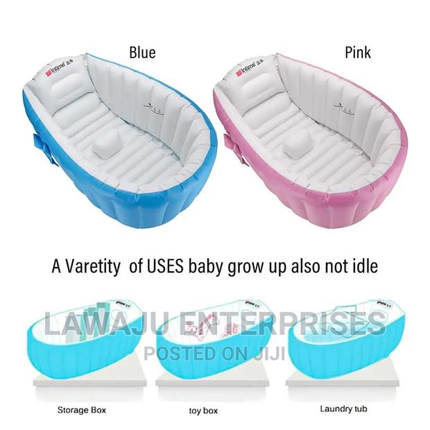 Inflatable Baby Bath Tub With Air Pump - main view