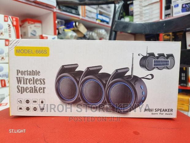 Portable Wireless Speaker 666S BT/FM/USB Radio - main view