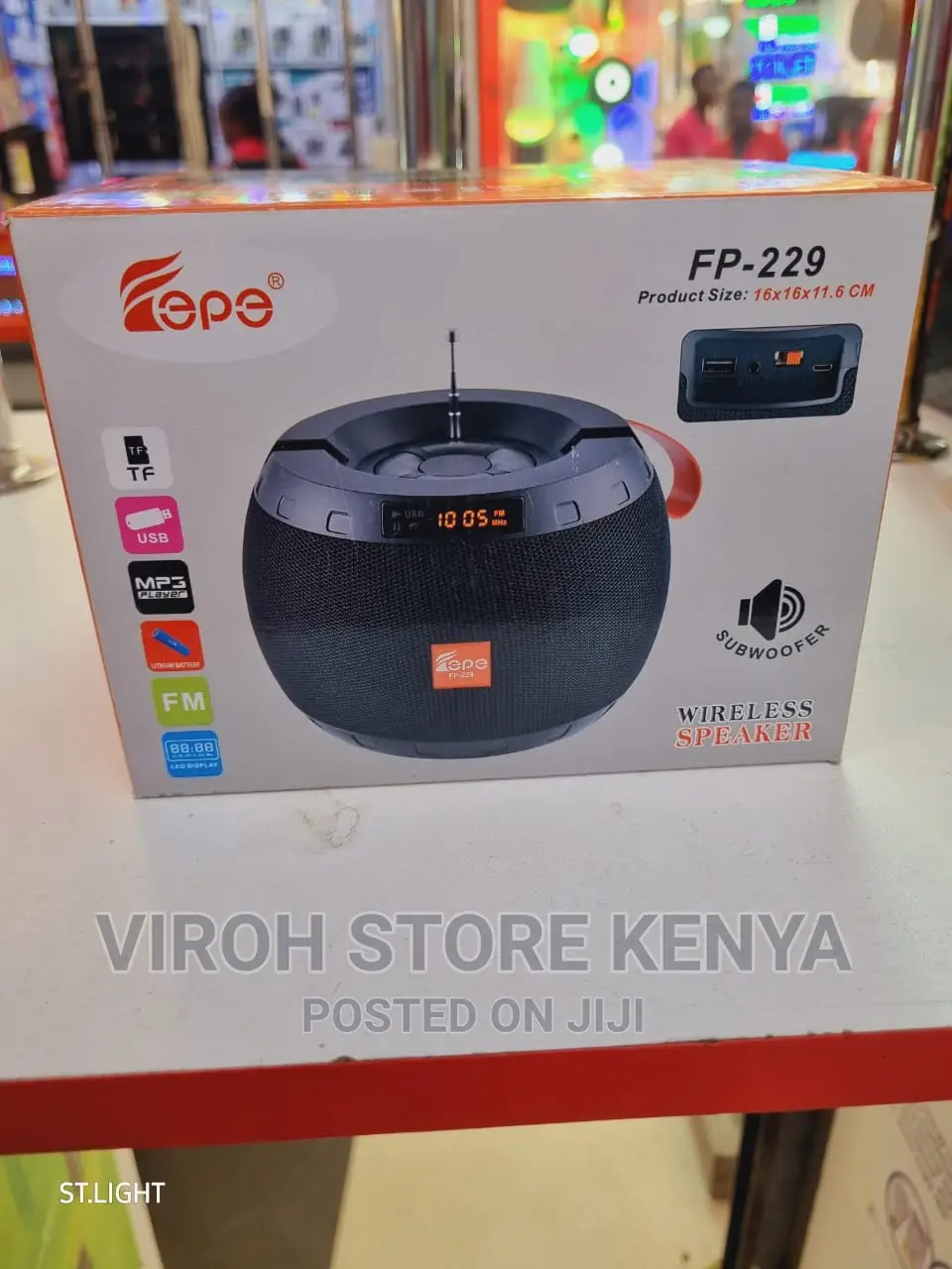 Round Bluetooth Speaker FP 229 Wireless Speaker