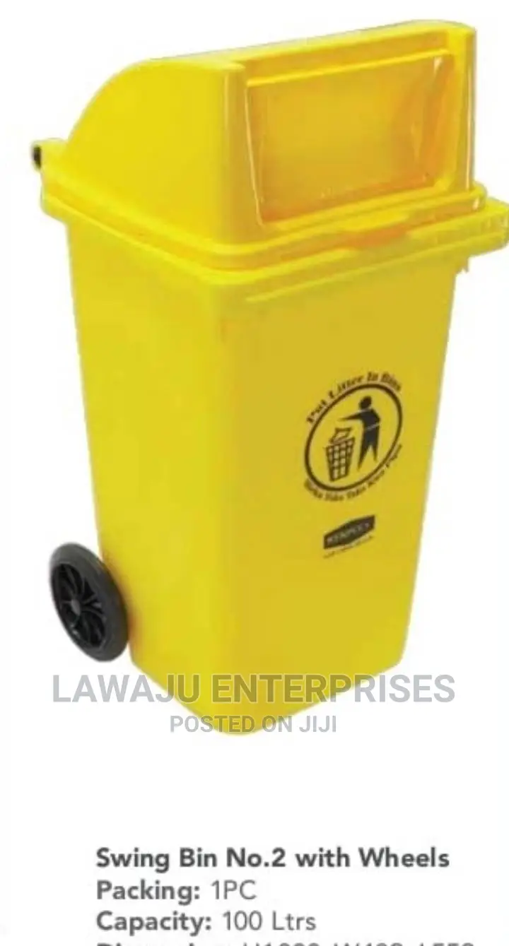 100 Litres Swing Bin With 2 Wheels