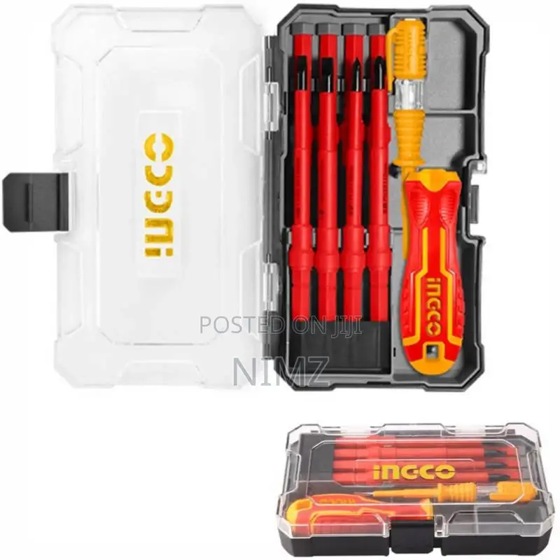 ORIGINAL 10 PCS Interchangeable Insulated Screwdriver Set