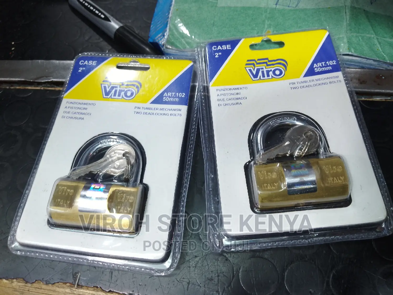 Viro Padlock Italy Size 50mm ART 102 Padlock