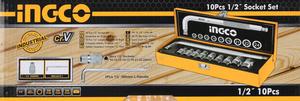 ORIGINAL 10 PCS 1/2" Socket Set - thumbnail 2