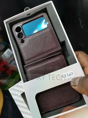 Samsung Galaxy Z Flip 3 5G Case, Leather Case, PU Leather
