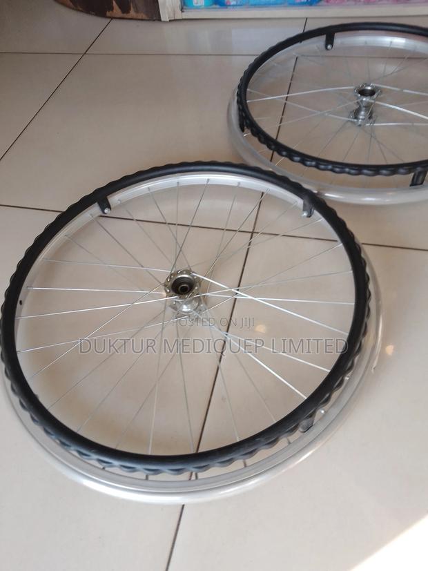 Wheelchair Replacement Wheel 1pc - thumbnail 3