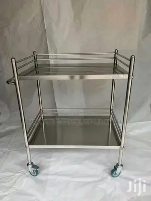 Locally Made Medicine Trolley 2 Shelves