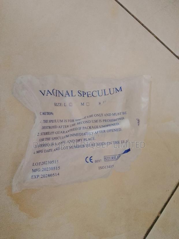 Plastic Vaginal Speculum S, M, L 1pc - main view