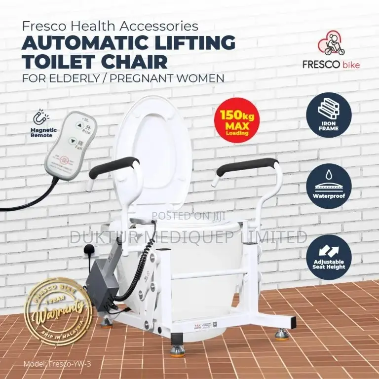 Automatic Lifting Toilet Commode for Elderly Pregnant Women