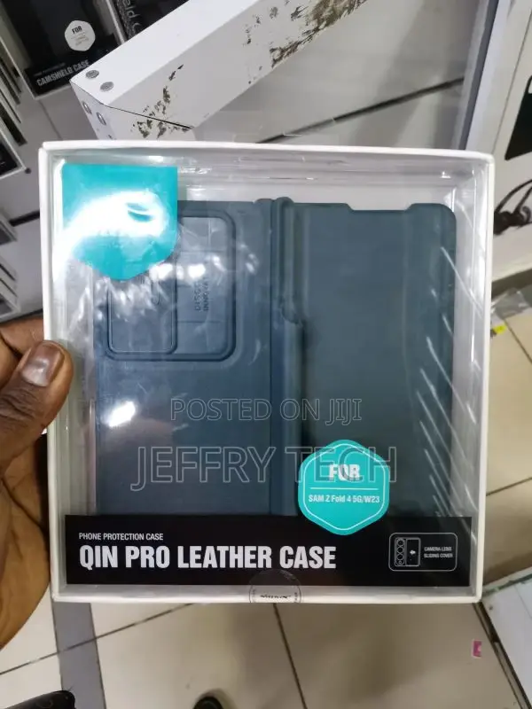Samsung Galaxy Z Fold4 Case Nillkin Qin Pro Series PU Leathe