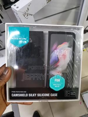 Camshield Silky Silicone Case for Samsung Galaxy Z Fold 3 (G - thumbnail 2
