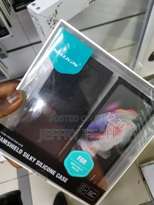 Camshield Silky Silicone Case for Samsung Galaxy Z Fold 3 (G - thumbnail 3