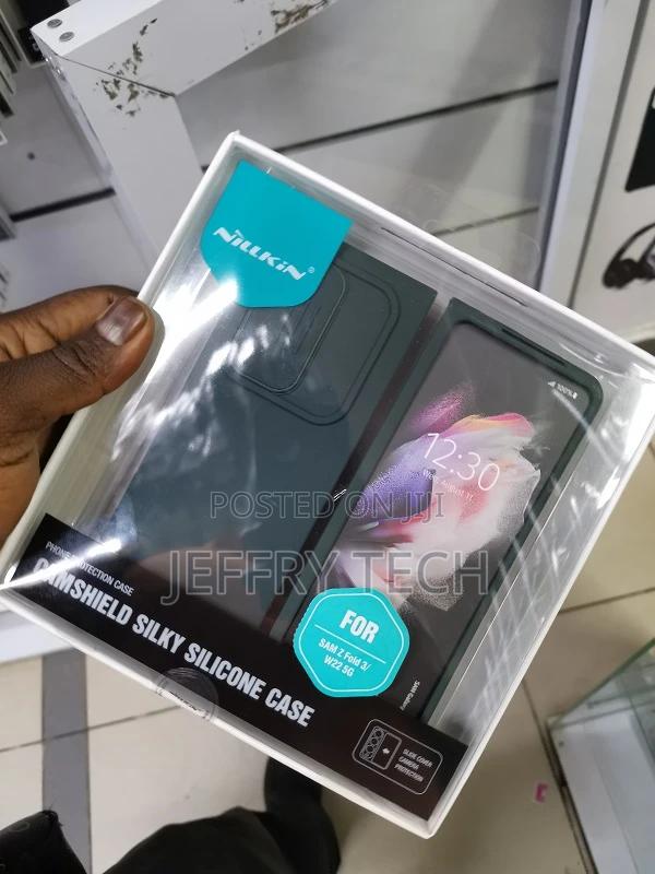 Case Samsung Galaxy Z Fold3 Nillkin Camshield Silky Silicone - thumbnail 2