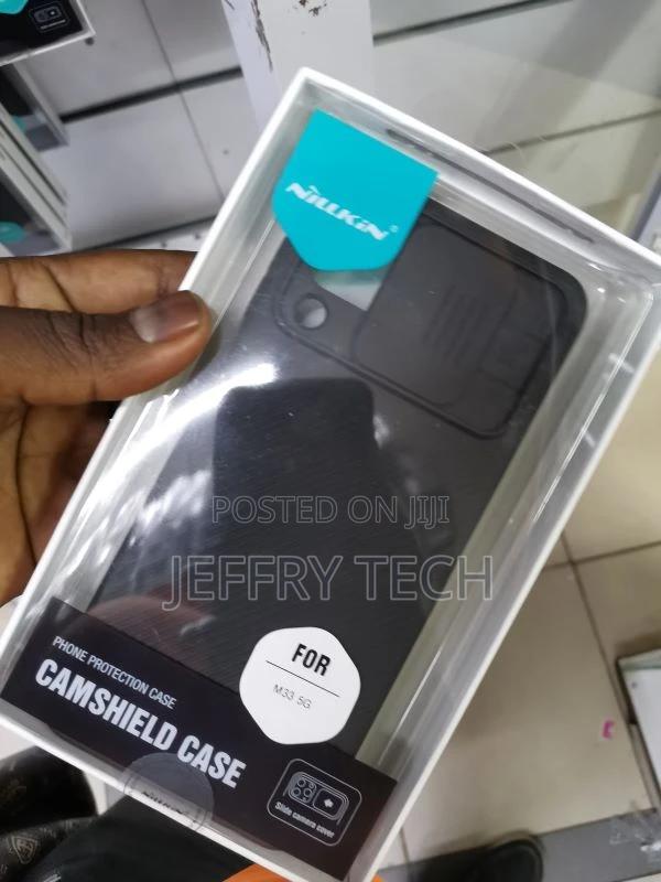 Samsung Galaxy M33 5G Case Camera Lens Protection Case Slide - thumbnail 3