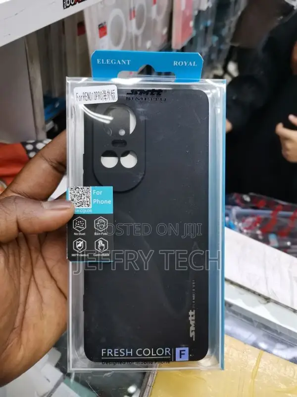 Silicone Back Cover Case for Oppo Reno 10 Pro