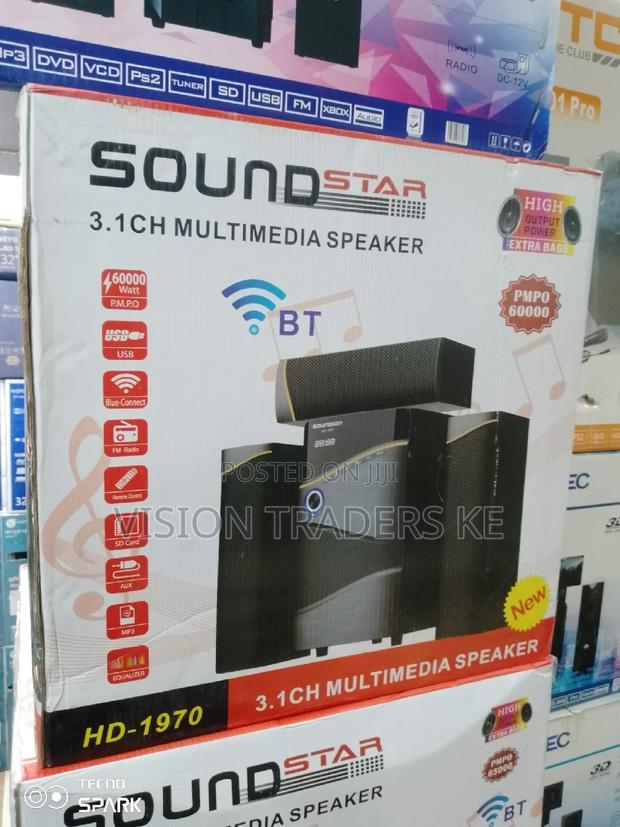Brand New Sound Star HD-1970 3.1ch Multimedia Speaker System