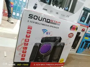 Sound Star HD-1969 60000watt 3.1ch Multimedia Speaker System