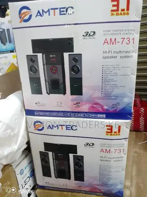 Restocked Amtec Am-731 60w 3.1 Multimedia Speaker System