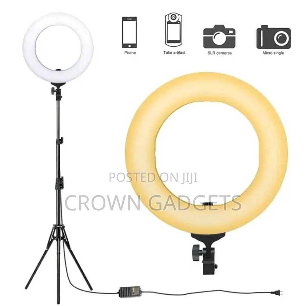 14 Inch Professional Big Led Ring Light 25w Dimmable