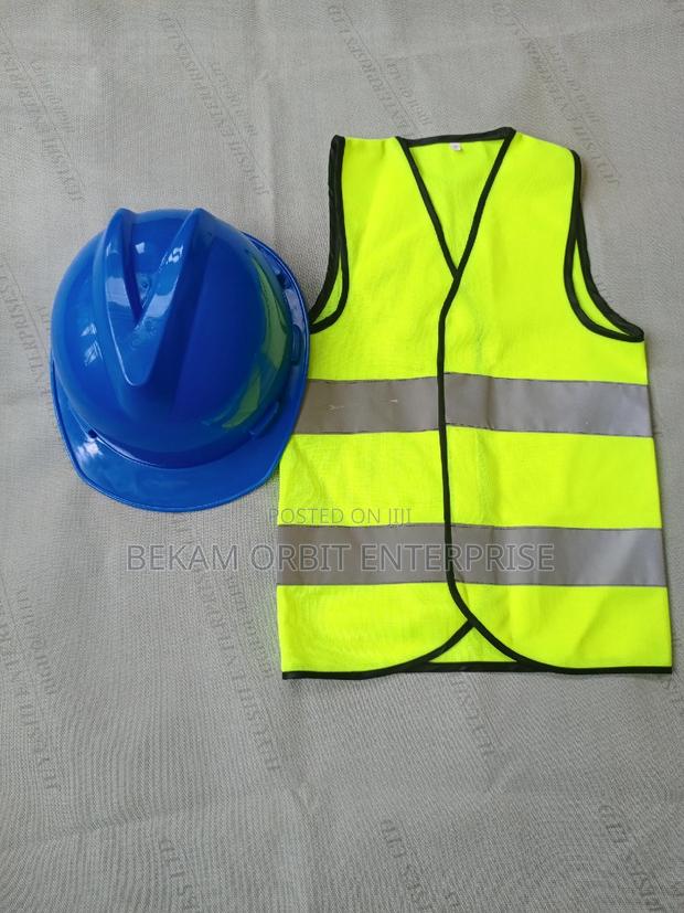 Safety Reflector Vests+Blue Helmet (CBC Kids Package)