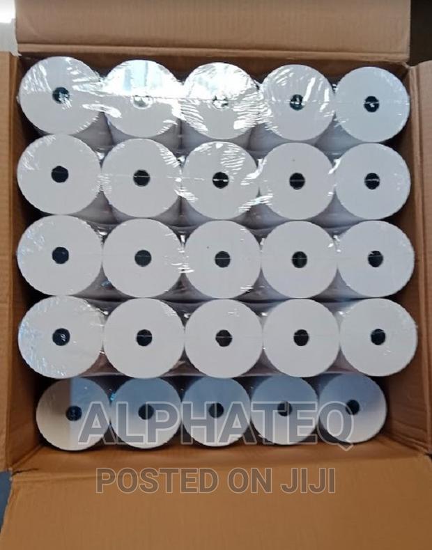 Remarkable Pack of 50 Rolls 80mm X 79mm Thermal Paper Roll