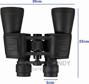 Bushnell 60×60 Binoculars Black Porro Prism With Case - thumbnail 2