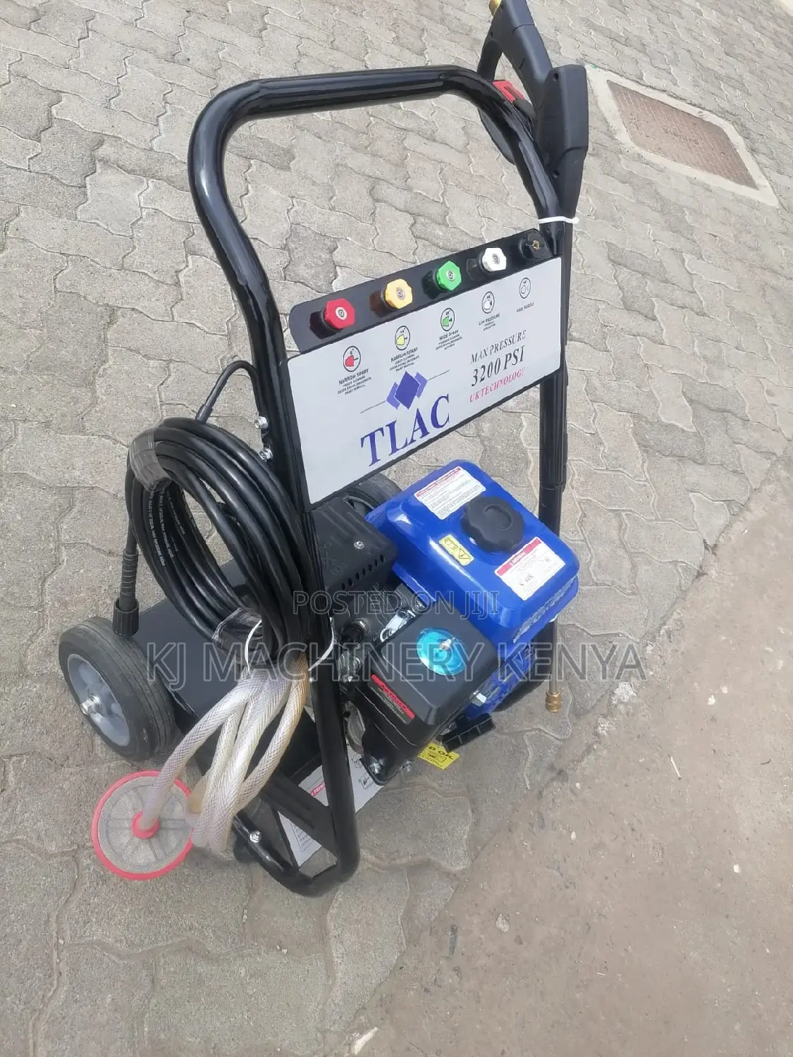 Carwashing Machine 3200psi Quality Assured Gasoline Power