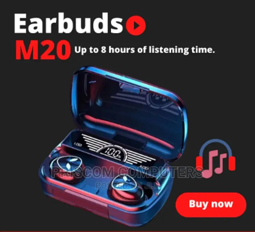 High Quality Ear Buds, M20 Wireless Earbuds Bluetooth 5.3