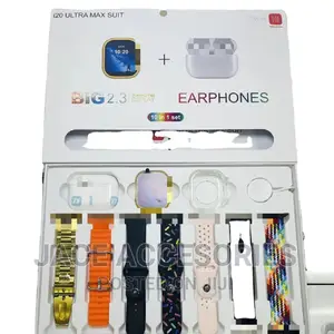 New I20 Smartwatch 10 in 1 Set