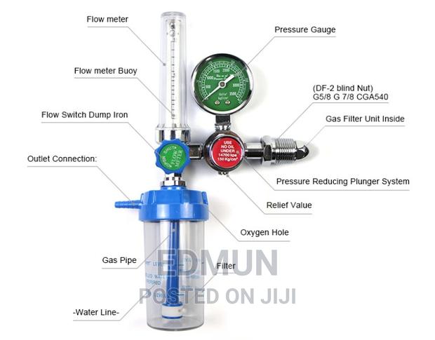 Oxygen Cylinder Regulator - main view