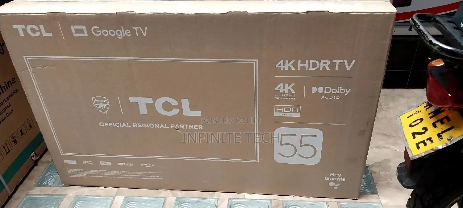 Tcl 55-inch 55v6c 4k Hdr Google Tv (Bezel Less)