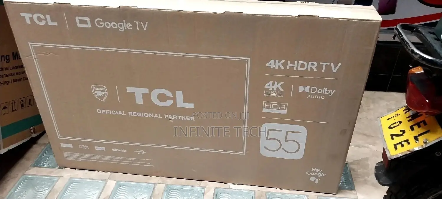 Tcl 55-inch 55v6c 4k Hdr Google Tv (Bezel Less)