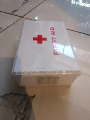 White Fast Aid Kit