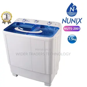 Nunix 7.5kg Twins Tub Washing Machine