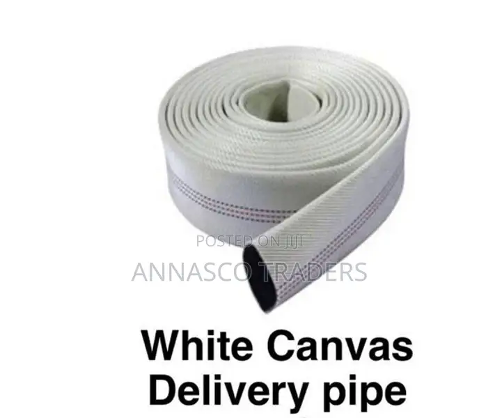 Strong Premier 2 Inch White Canvas Delivery Pipe