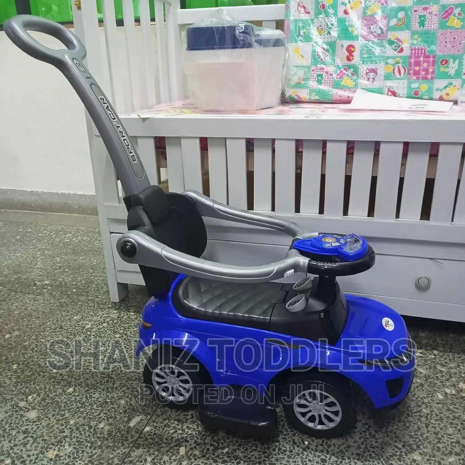 Toy Car With Push Handle ** Ride on Toy Car