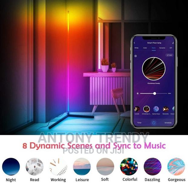 Corner Floor Atmosphere Lamp RGB Digital