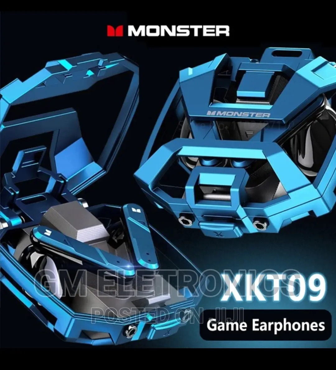 MONSTER AIRMARS XKT09 True Wireless Gaming Earphones.