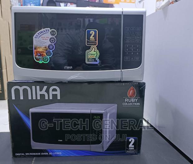 MIKA Microwave Oven, 20L, With Grill, Digital Control Panel
