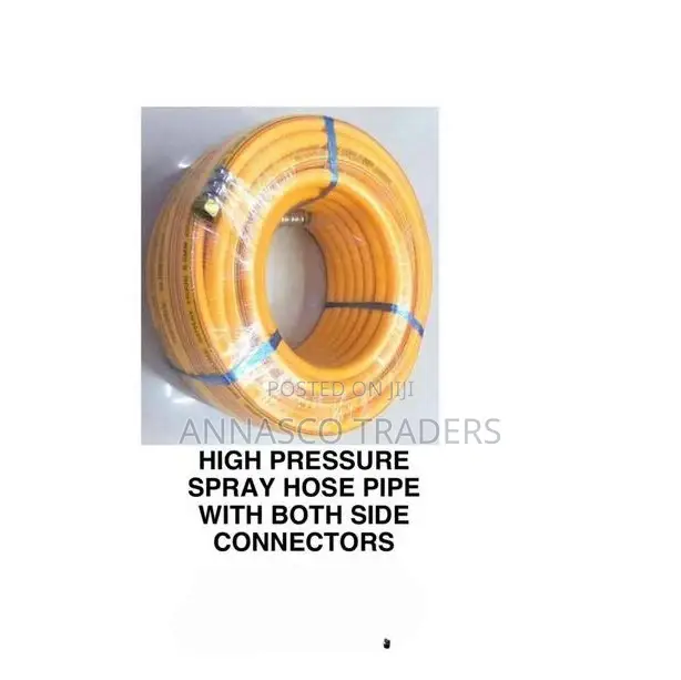Premier 50M High Pressure Spray Hose Pipe With Both Side Con