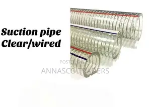 Premier 2 Inch 30M Suction Pipe Wired /Clear