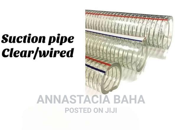 Premier 2 Inch 30M Suction Pipe Wired /Clear - main view