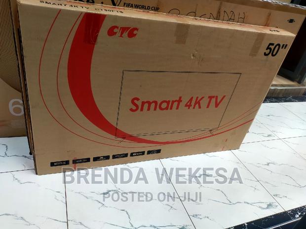 CTC 50 Inch Smart Android Uhd Tv Youtube Netflix Frameles - main view